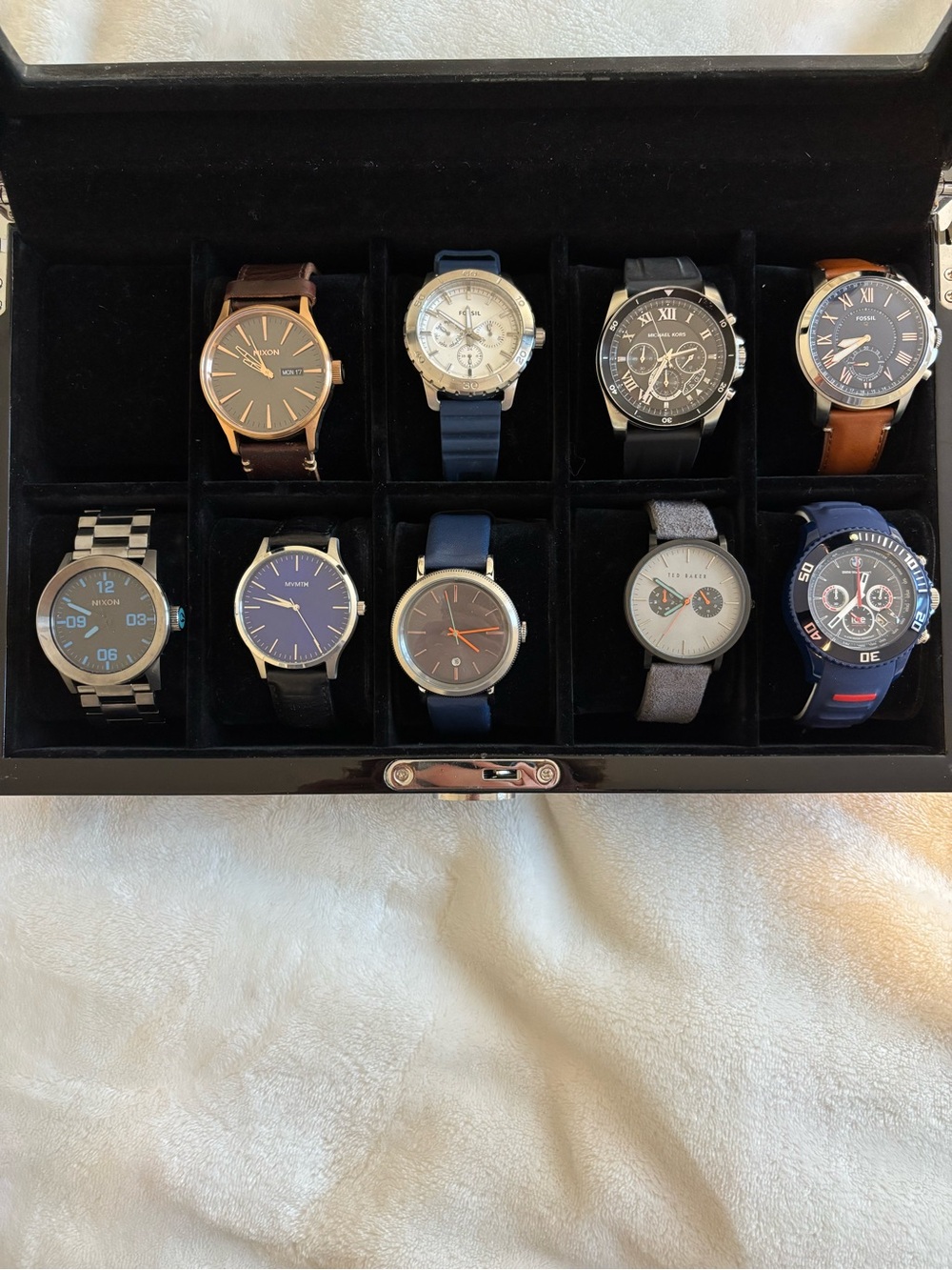 Nixon, Fossil, Ted Baker, BMW, MVMT Men's Watches